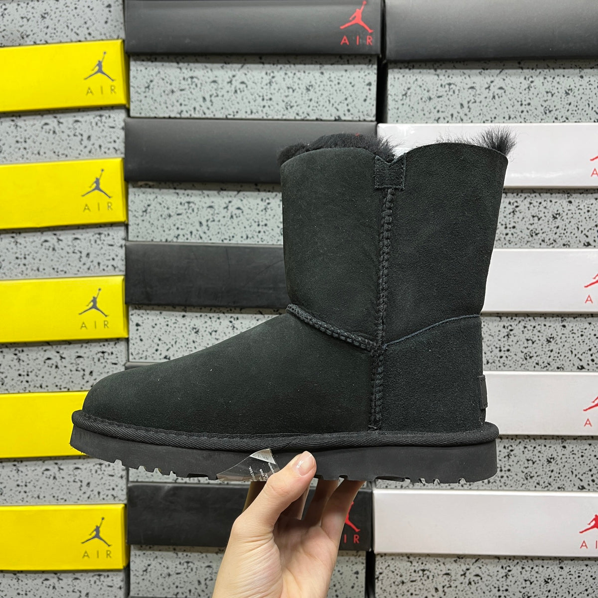 UGG Bailey Button II Boots in Black