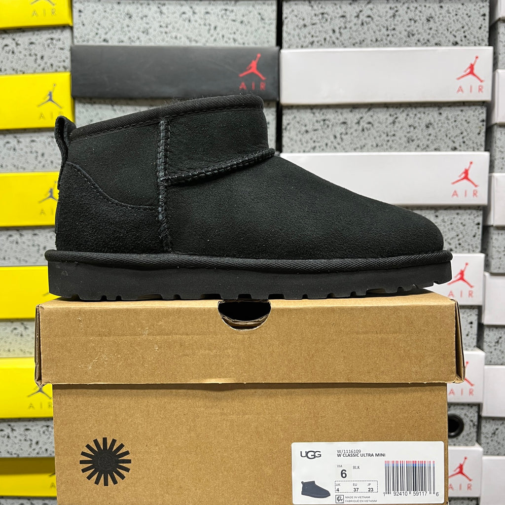 UGG Classic Ultra Mini Boots in Black