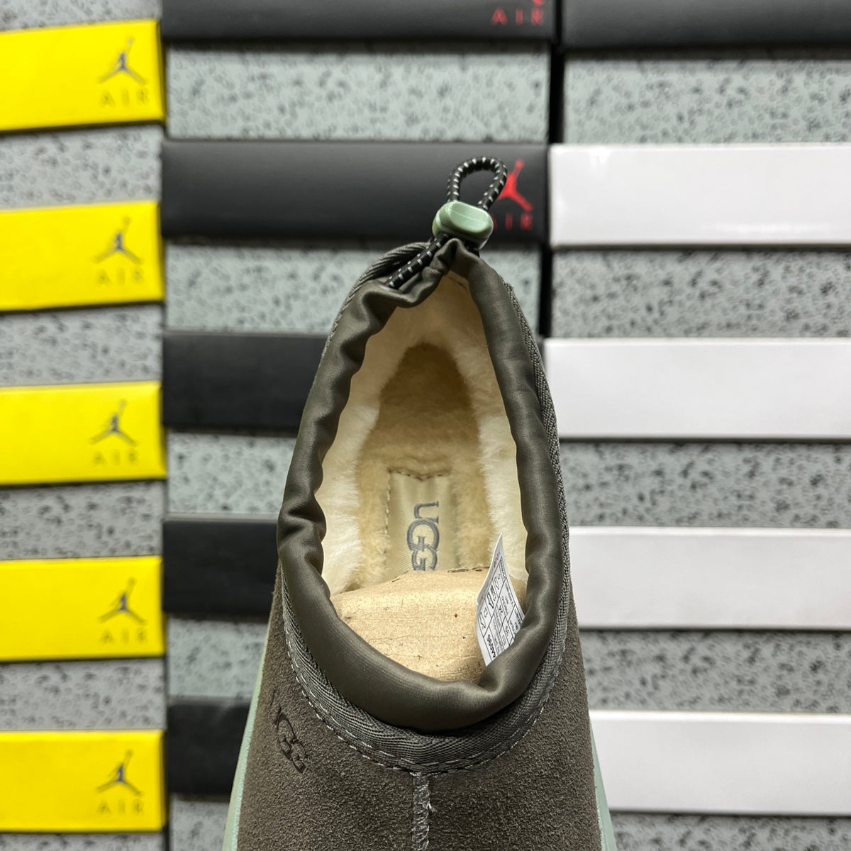 UGG Toggle Slip-On Shoes with Mint Green Sole