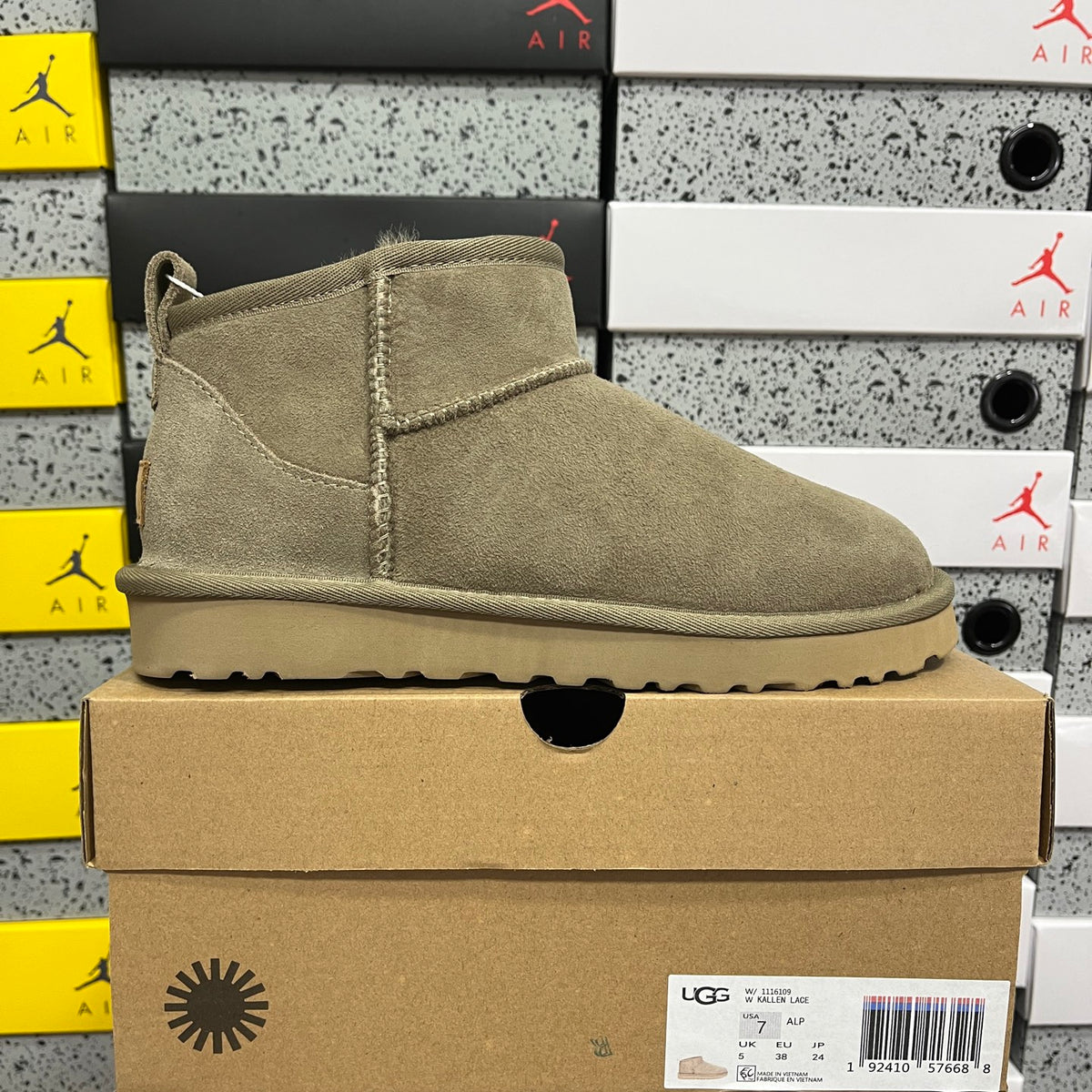 UGG Mini Ankle Boots in Brown – Style W1116109