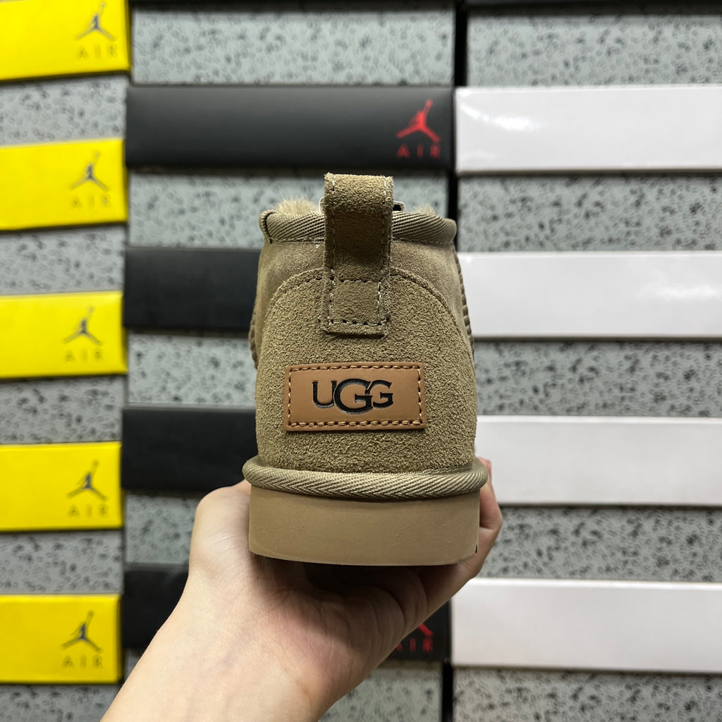 UGG Classic Ultra Mini Boots in Antelope Brown
