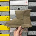 UGG Button-Detail Mid-Calf Boots in Antelope Brown