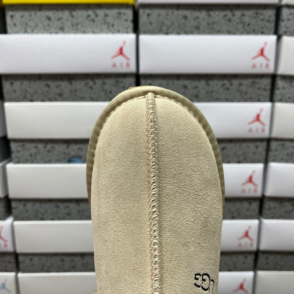 UGG Braided-Trim Slip-On Slippers in Mustard Seed – Style 5955