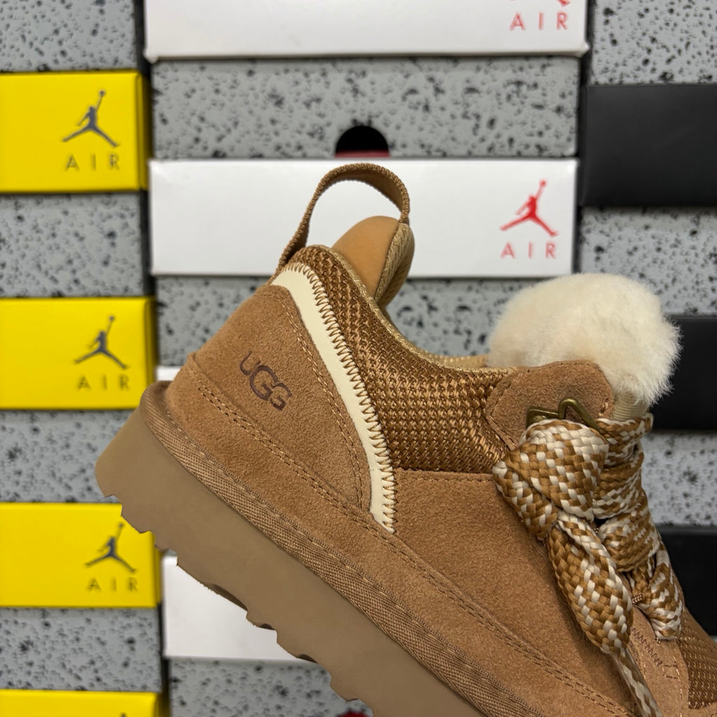 UGG Low-Top Lace-Up Shoes in Chestnut – Style 4032