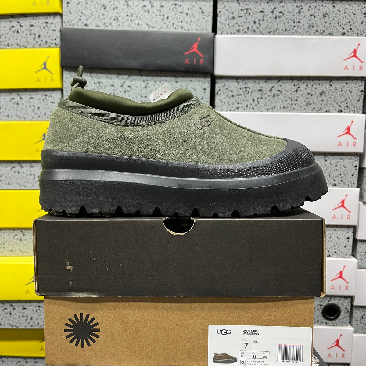 UGG Slip-On Shoes in Green & Black – Style 1144096