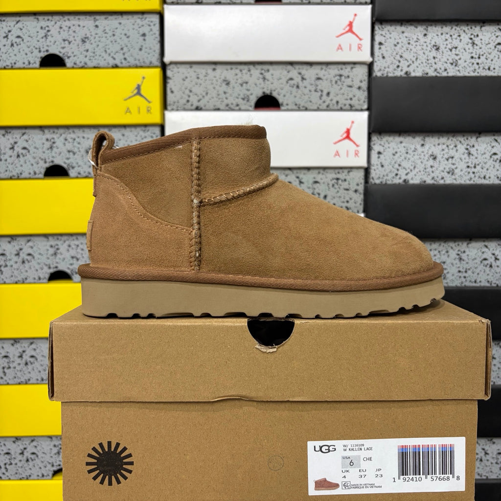 UGG Mini Ankle Boots in Chestnut – Style W1116109