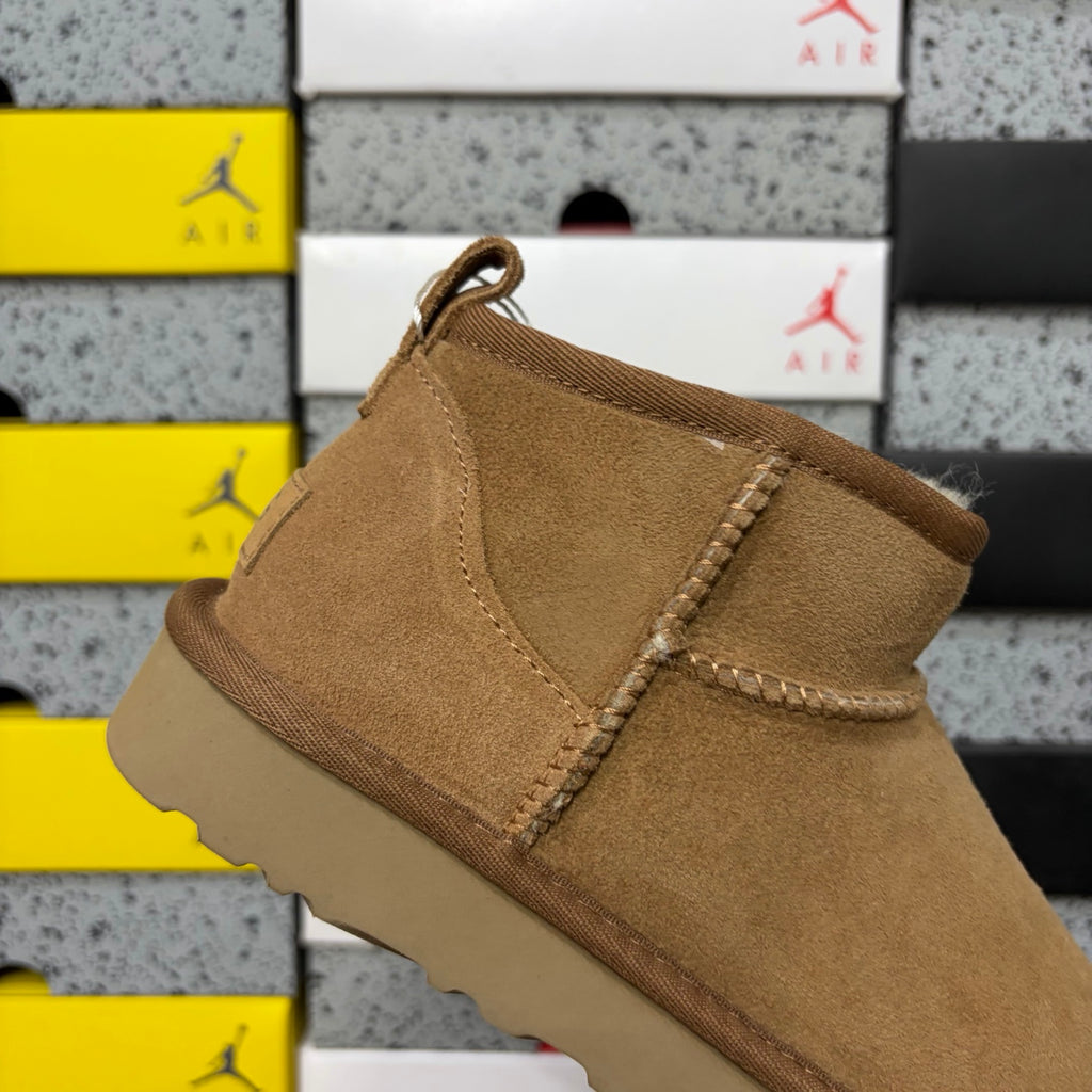 UGG Mini Ankle Boots in Chestnut – Style W1116109