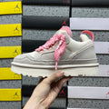 UGG Lowmel Lace-Up Shoes in White & Pink